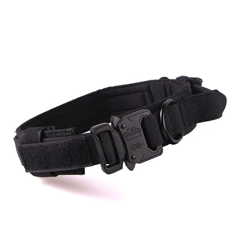 Tactical Dog Collars and Dog Leash Set for Larger Dogs