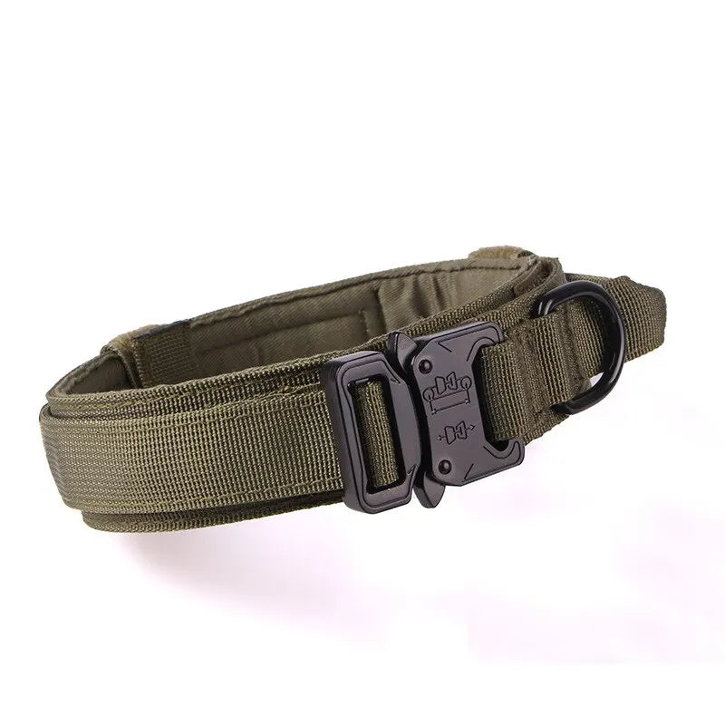 Tactical Dog Collars and Dog Leash Set for Larger Dogs