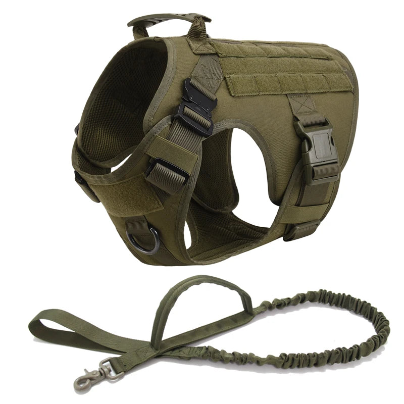 Tactical Harness Kits with Leash and Pack Bags