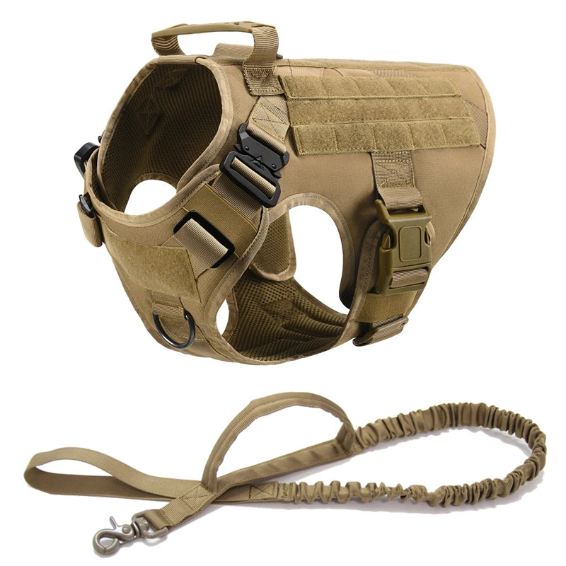 Tactical Harness Kits with Leash and Pack Bags