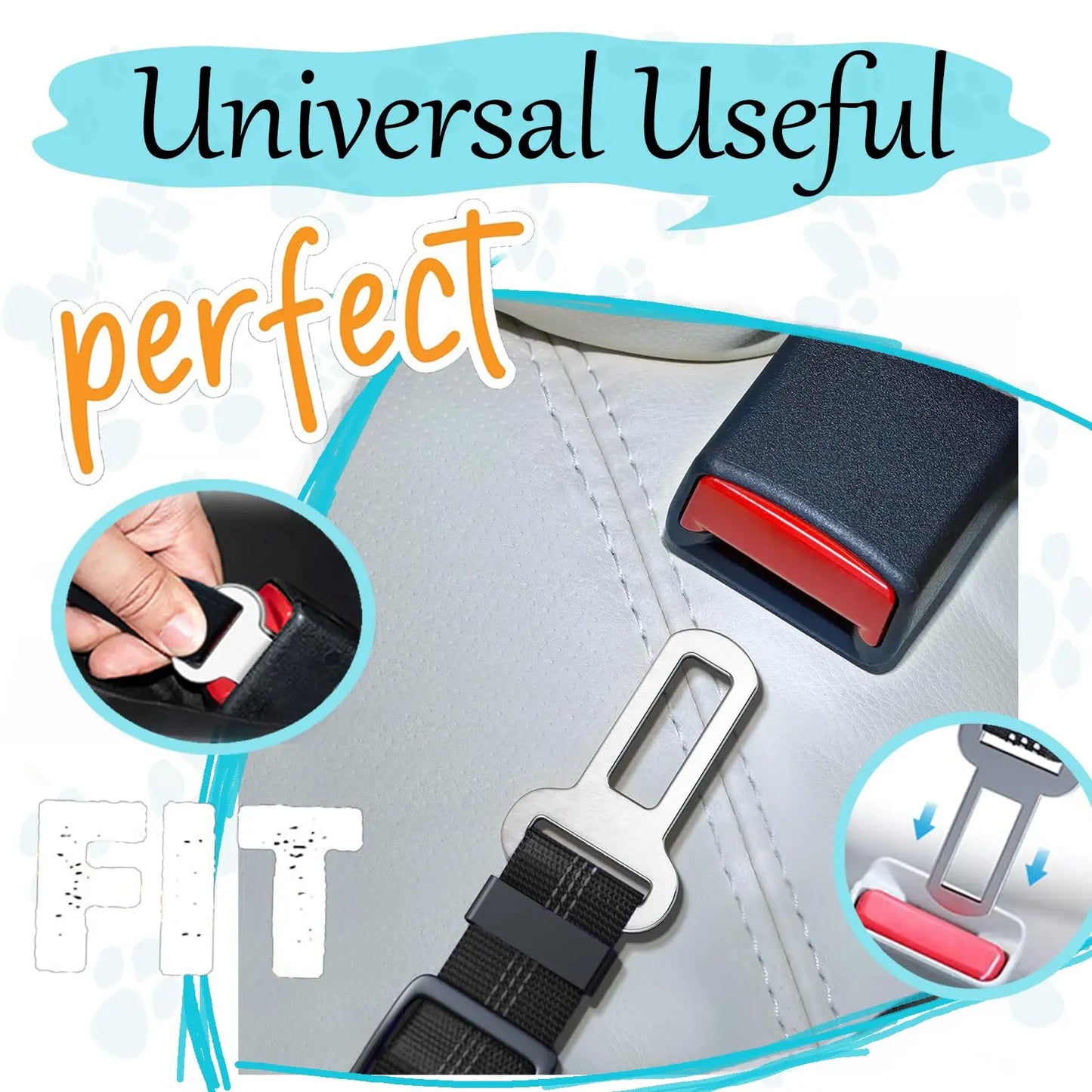 Adjustable Heavy Duty Dog Seat Belt