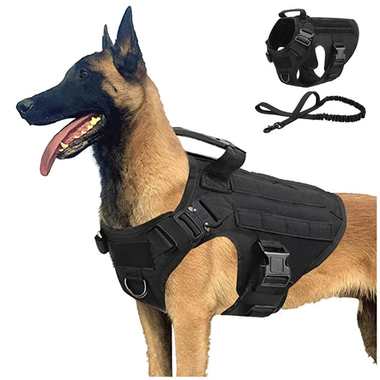 Tactical Harness Kits with Leash and Pack Bags