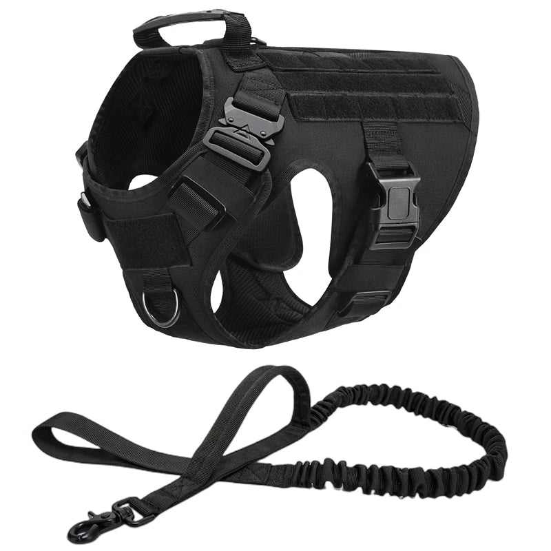 Tactical Harness Kits with Leash and Pack Bags