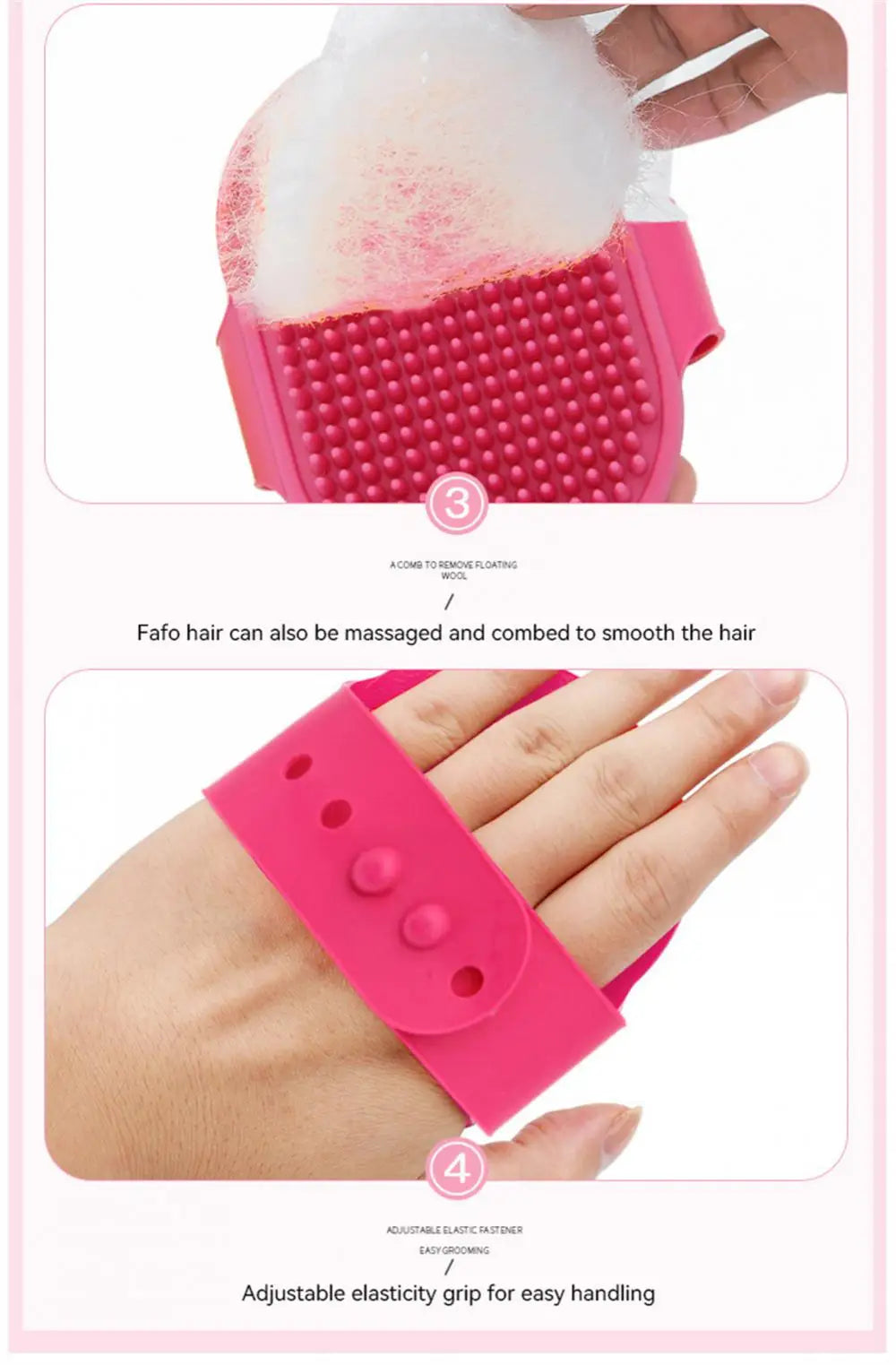 Silicone Hair Brush 